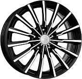 K&K Акцент 7x17 4*100 Et:43 Dia:60,1 дарк платинум