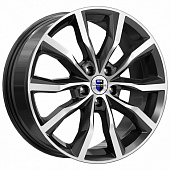 K&K Портер 7,5x18 5*108 Et:33 Dia:67,1 дарк платинум