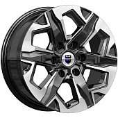 K&K Тейт 7,5x17 6*139,7 Et:25 Dia:106,1 кварц