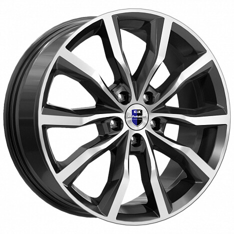 K&K Портер 7,5x18 5*114,3 Et:45 Dia:67,1 алмаз-чёрный